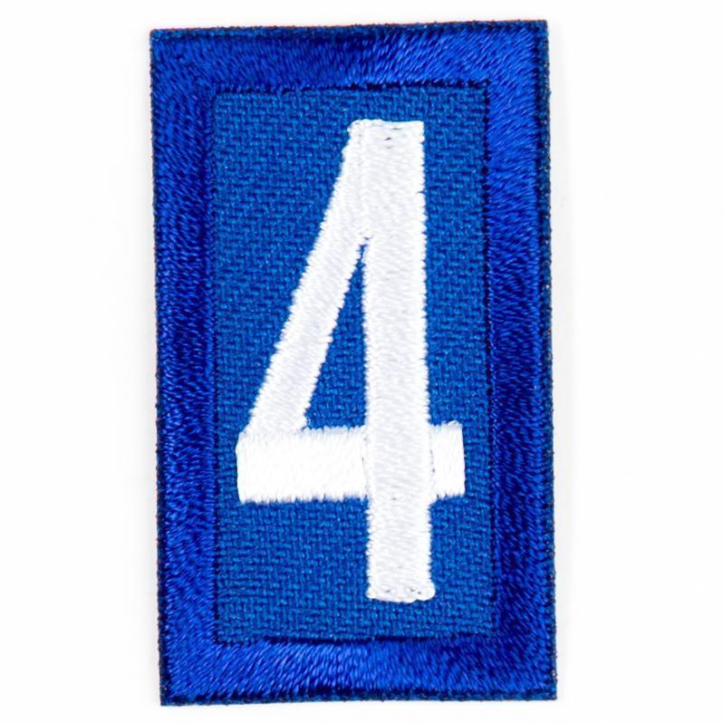 Blue Troop Number Patches / 4 4135 Uniforms