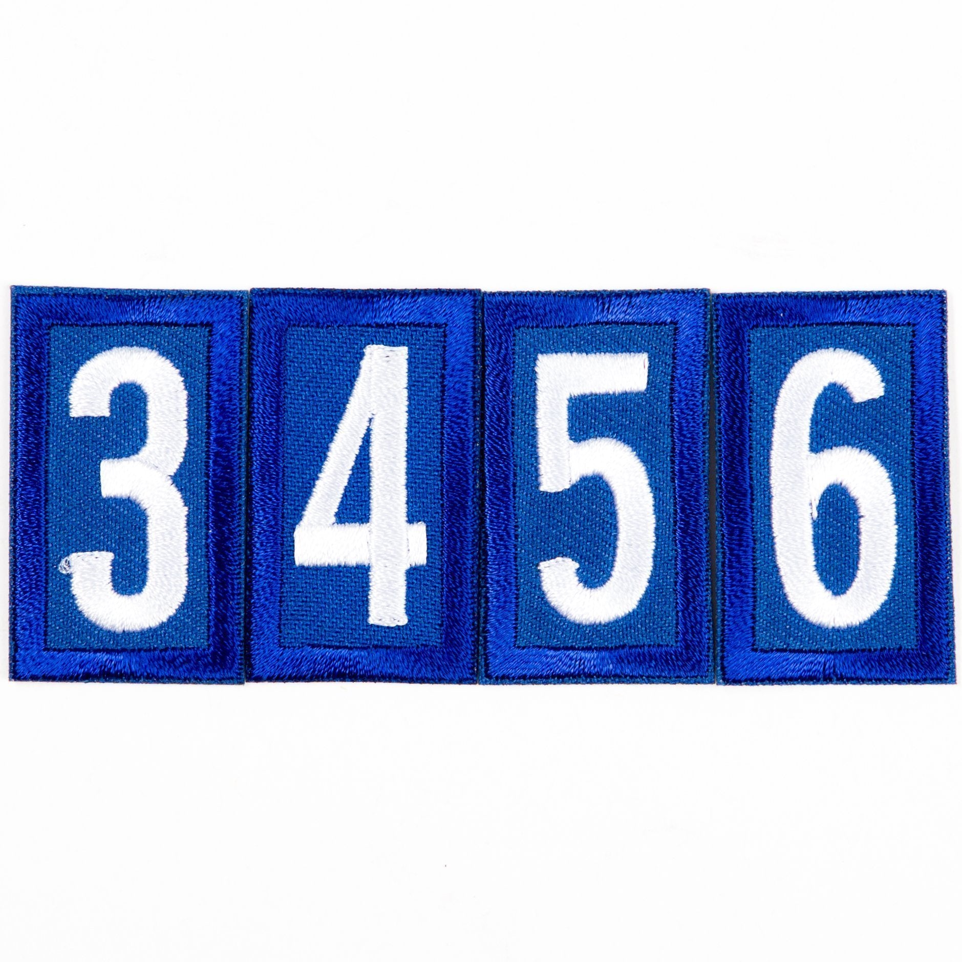 Blue Troop Number Patches 4135 Uniforms