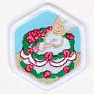 Cake Decorating Badge White-Pi/pa 4140 Badges