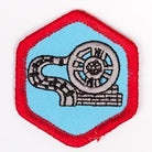Cinematography Badge Red-Ex 4140 Badges