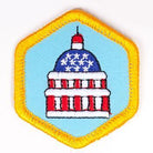 Citizenship And Government Badge Gold 4140 Badges