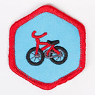 Cycling Badge Red-Ex 4140 Badges