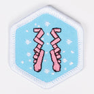 Dance Badge White-Pi/pa 4140 Badges