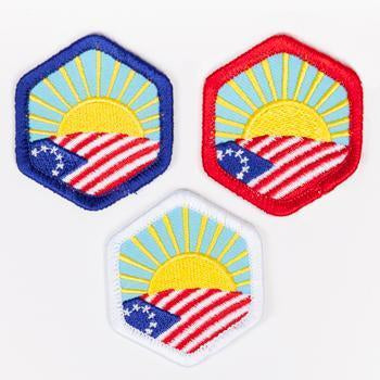 Dawn Of Our Country Badge 4140 Badges