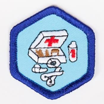 Emergency Preparedness Badge Blue-Th 4140 Badges