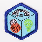 Engineering Badge Blue-Th 4140 Badges