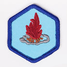Fire Safety And Building Badge Blue-Th 4140 Badges