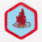 Fire Safety And Building Badge Red-Ex 4140 Badges