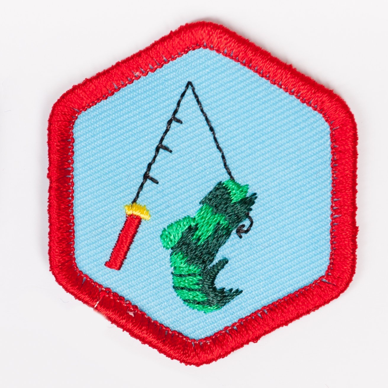 Fishing Badge Red-Ex 4140 Badges