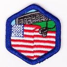 Freedoms Heroes Badge Blue-Th 4140 Badges