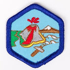 Geology Badge Blue-Th 4140 Badges