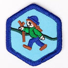 Hiking Badge Blue-Th 4140 Badges