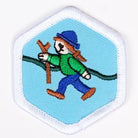 Hiking Badge White-Pi/pa 4140 Badges