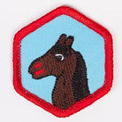 Horsemanship Badge Red-Ex 4140 Badges
