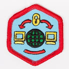 Internet Adventure Badge Red-Ex 4140 Badges