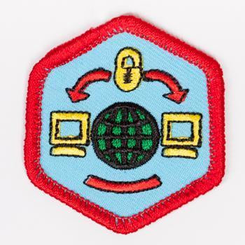 Internet Adventure Badge Red-Ex 4140 Badges
