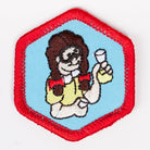 Kitchen Scientist Badge Red-Ex 4140 Badges