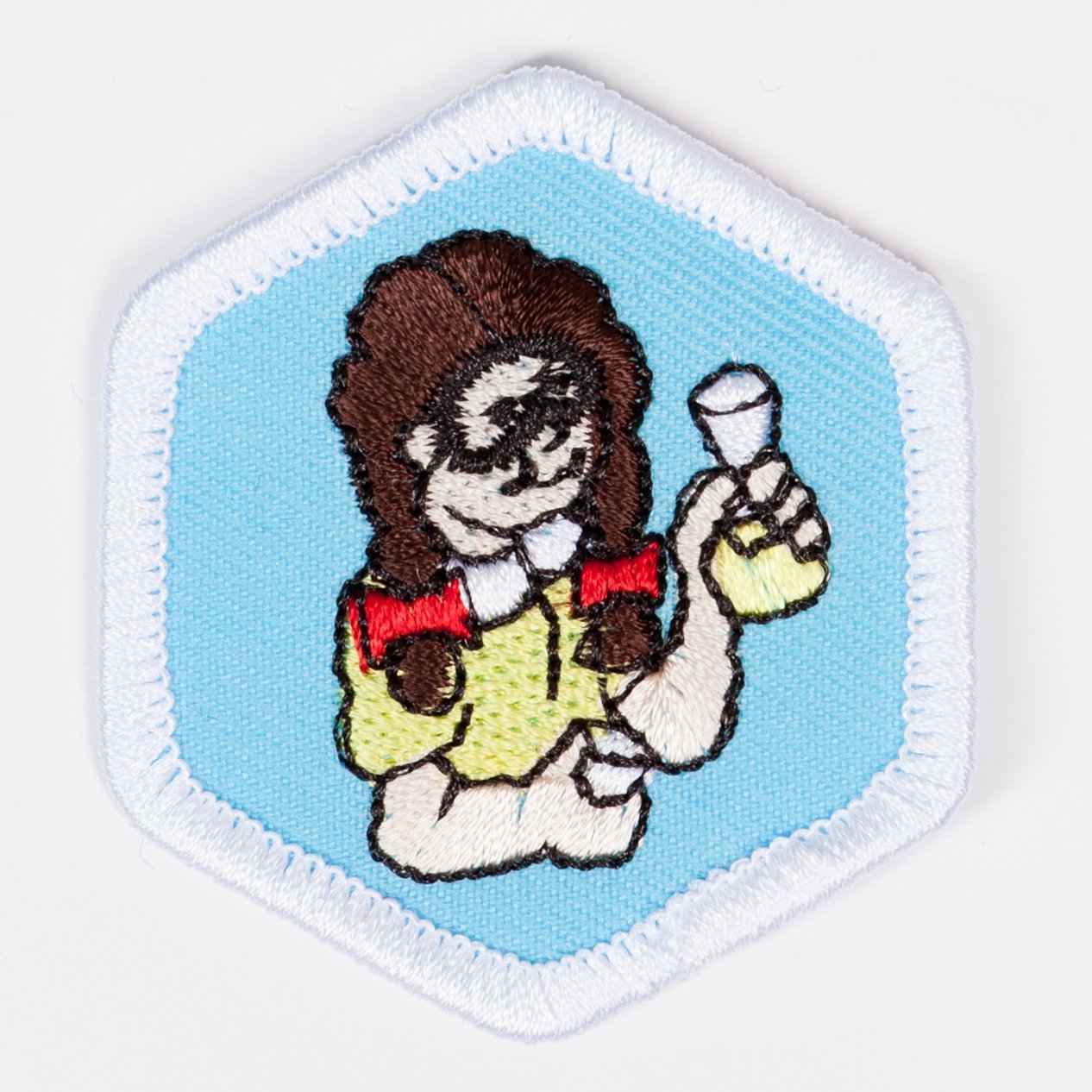 Kitchen Scientist Badge White-Pi/pa 4140 Badges