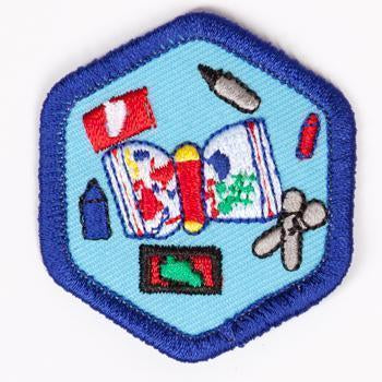 Memory Maker Badge Blue-Th 4140 Badges