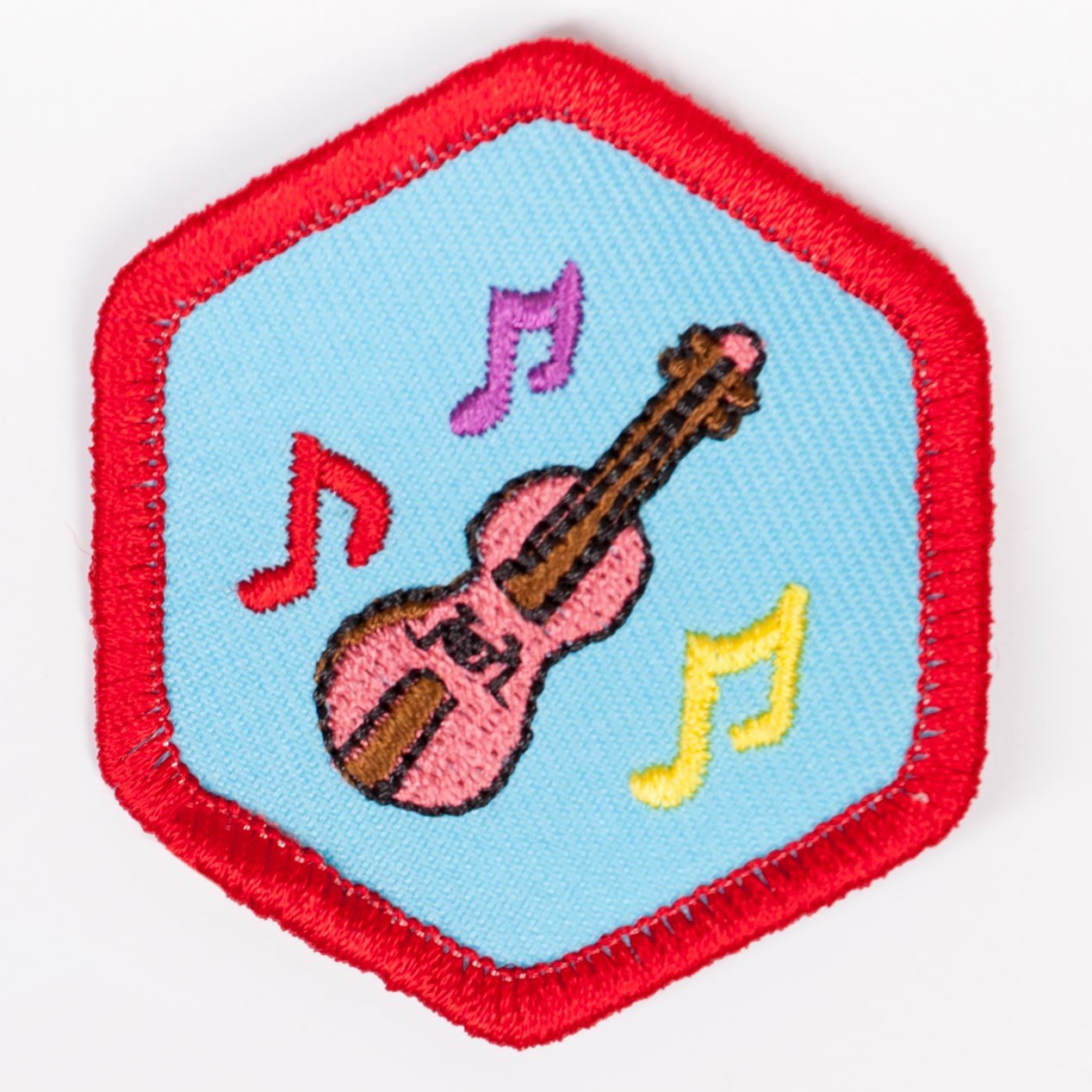 Music Appreciation Badge Red-Ex 4140 Badges