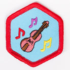 Music Appreciation Badge Red-Ex 4140 Badges