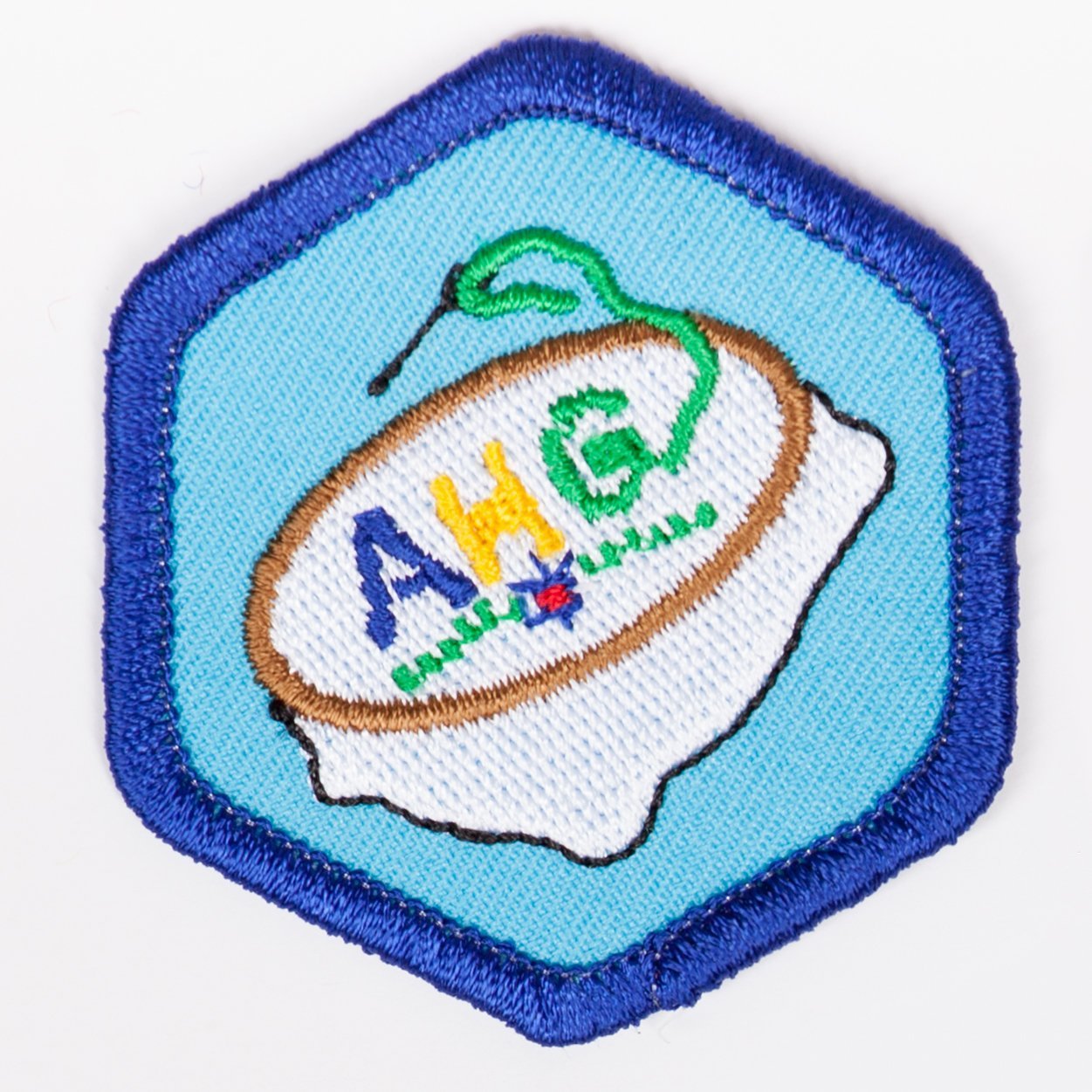 Needle Arts Badge Blue-Th 4140 Badges