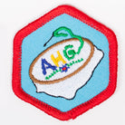 Needle Arts Badge Red-Ex 4140 Badges