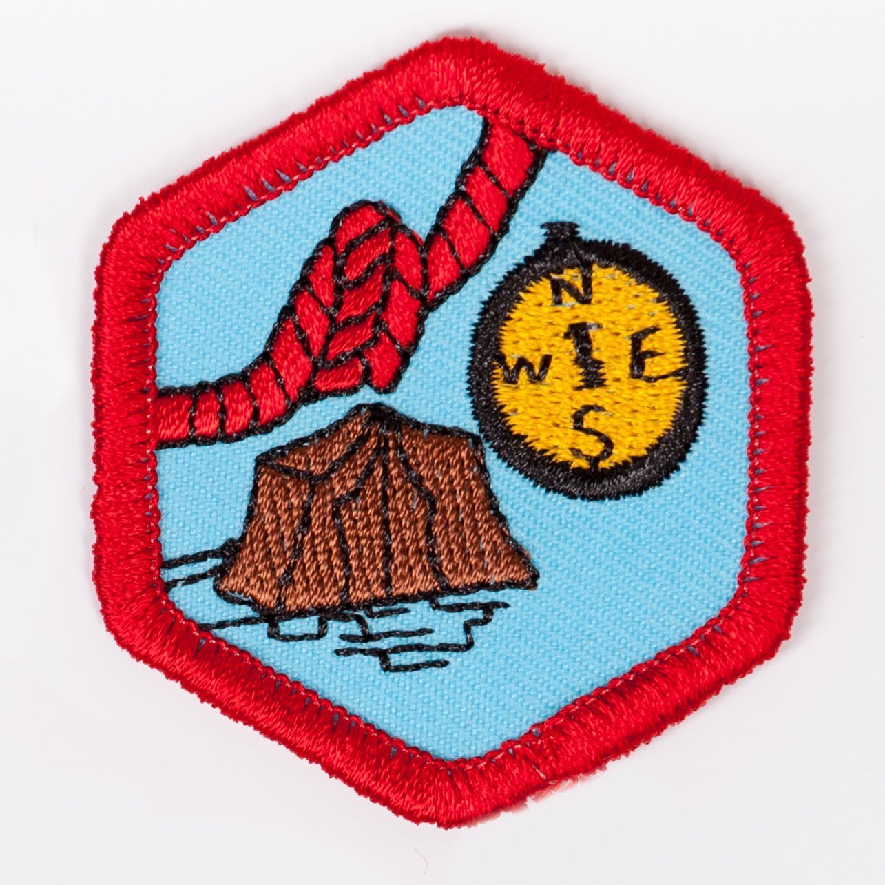Outdoor Skills Badge Red-Ex 4140 Badges