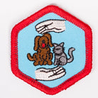 Pet Care Badge Red-Ex 4140 Badges