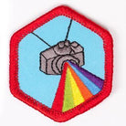Photography Badge Red-Ex 4140 Badges