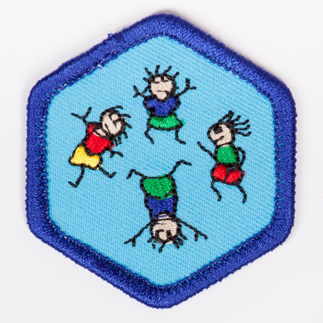 Physical Fitness Badge Blue-Th 4140 Badges