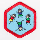 Physical Fitness Badge Red-Ex 4140 Badges