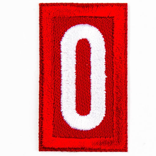 Red Troop Number Patches | AHGstore