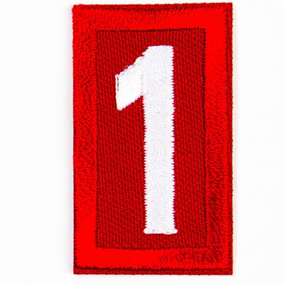 Red Troop Number Patches / 1 4135 Uniforms