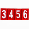 Red Troop Number Patches 4135 Uniforms