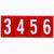 Red Troop Number Patches 4135 Uniforms