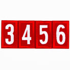 Red Troop Number Patches 4135 Uniforms