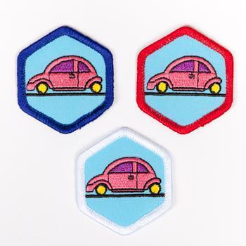 Stick Shifts And Safety Belts Badge 4140 Badges