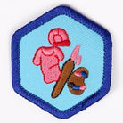 Textile Arts Badge Blue-Th 4140 Badges