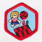 Toys And Games Badge Red-Ex 4140 Badges