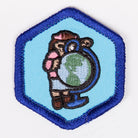 Travel Badge Blue-Th 4140 Badges