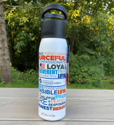 AHG Creed Word Water Bottle