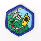 Where In The World Badge Blue-Th 4140 Badges
