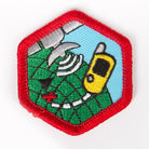 Where In The World Badge Red-Ex 4140 Badges