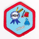 Women Inventors Badge Red-Ex 4140 Badges