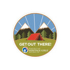Ahg Get Out There Sticker 4095 Gift Sales